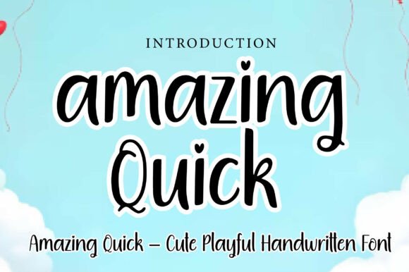 Amazing Quick: Handwritten Charm, Instantly