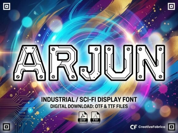 Arjun: Where Cosmic Engineering Meets Typographic Precision