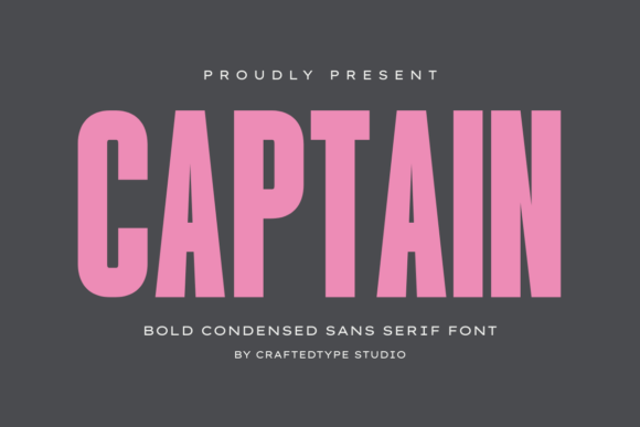 Captain Font: The Bold, No-Compromise Typeface for High-Impact Visuals