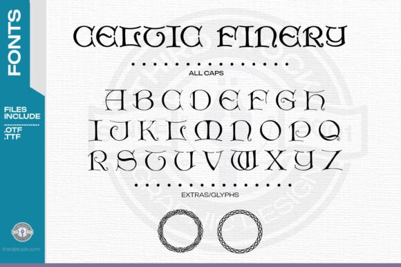 Celtic Finery: Where Ancient Symbolism Meets Contemporary Typography