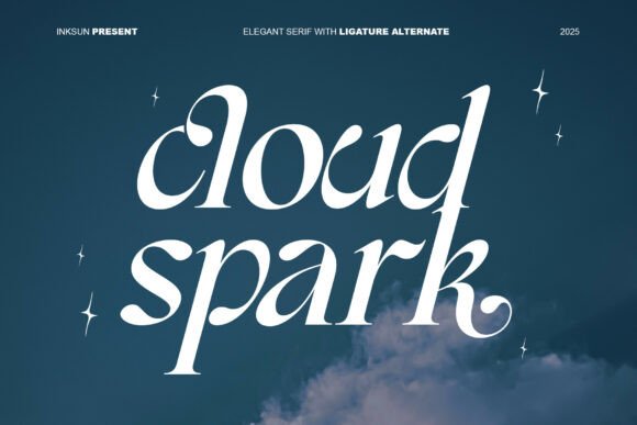 Cloud Spark: Elegant Serif for Luxe Design