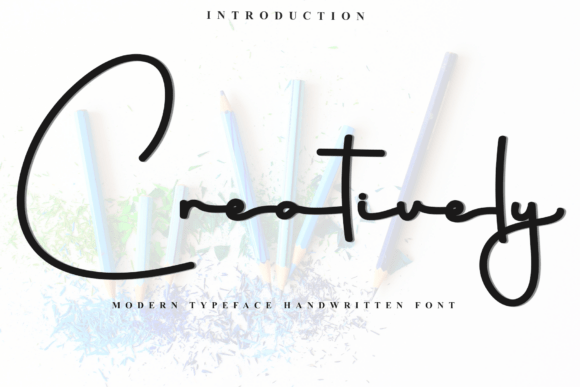 Creatively: A Festive Typeface for Joyful Design