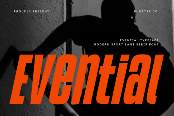 Evential: Bold, Modern Sport Sans Serif