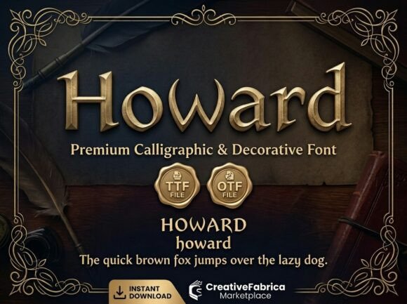Howard: Where Timeless Calligraphy Meets Modern Design Authority