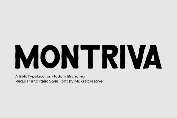 Montriva: Where Typographic Authority Meets Human Warmth
