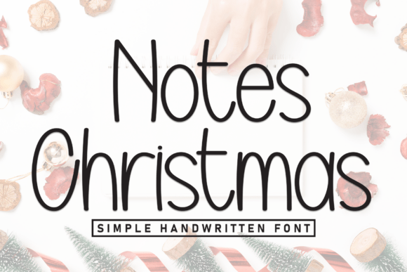 Notes Christmas: Handwritten Elegance for Joyful Moments
