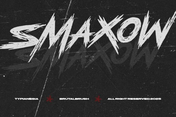 Smaxow: The Raw Energy of Urban Typography, Unleashed