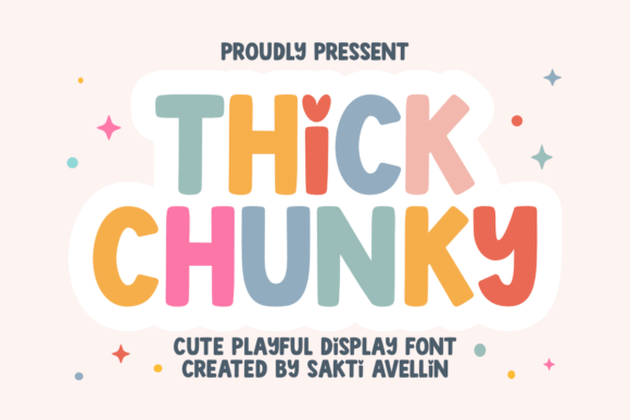 Thick Chunky: Where Playful Typography Meets Purpose-Driven Design
