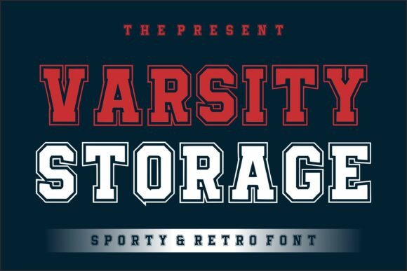 Varsity Storage: The Bold, Retro-Inspired Font That Captures School Spirit